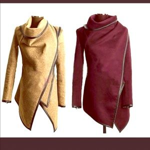 NWOT Sport Coat Sz XXL Tan w/ Black accents